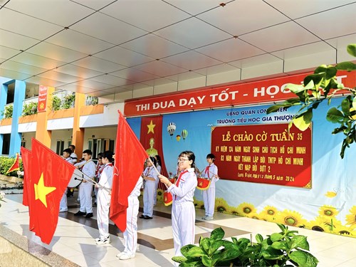 Chương trình Kỷ niệm 134 năm Ngày sinh Chủ tịch Hồ Chí Minh (19/5/1890 – 19/5/2024),
138 năm Ngày Thành lập Đội TNTP Hồ Chí Minh (15/5/1941 – 15/5/2024)