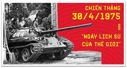 Trường tiểu học Lý Thường Kiệt, quận Long Biên tuyên truyền kỷ niệm ngày giải phóng miền Nam, thống nhất đất nước 30/4 và Quốc tế lao động 1/5
