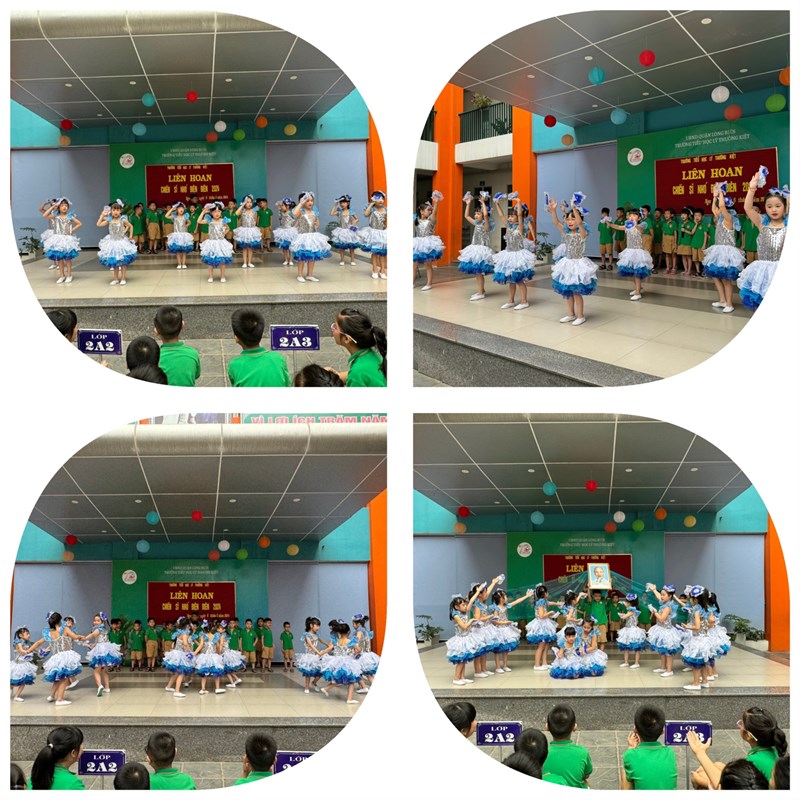 Trường Tiểu học Lý Thường Kiệt tổ chức sinh hoạt dưới cờ chủ đề  Liên hoan chiến sĩ nhỏ Điện Biên  năm 2024