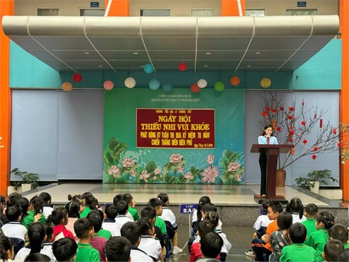 Trường TH Lý Thường Kiệt tổ chức Ngày hội “Thiếu nhi vui khỏe” năm học 2023 -2024