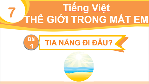 BGĐT - Tiếng Việt 1 - Tiết 1 + 2 - Tuần 31