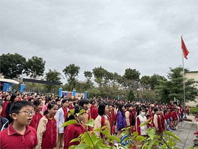 Hưởng ứng phong trào Ngày hội  Thiếu nhi vui khoẻ  cùng học sinh trường Tiểu học Nguyễn Bỉnh Khiêm.