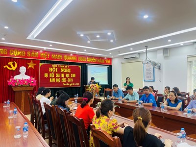 Buổi gặp mặt cuối năm ấm áp và đầy tự hào của phụ huynh trường Tiểu học Thạch Bàn A cuối năm học 2023-2024