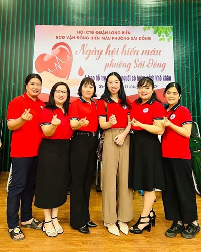 CBGVNV trường Tiểu học Vũ Xuân Thiều với chương trình “Nhân ái tặng máu đào – Ngọt ngào trao sự sống”