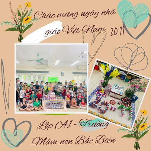 Lớp A1 vui mừng tổ chức liên hoan kỷ niệm 40 năm ngày Nhà Giáo Việt Nam ( 20/11/1982 - 20/11/2022)