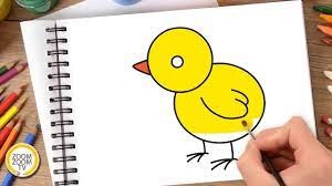  Tạo hình:  Vẽ con gà