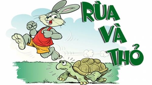 Truyện: Thỏ và Rùa- Lớp MGL A2