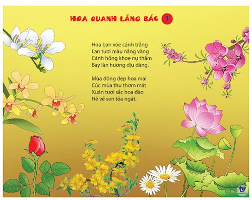 Bài thơ: Hoa Quanh Lăng Bác - MGN B1