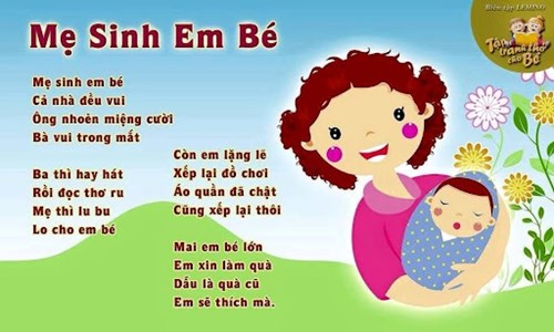 Bài thơ: Mẹ Sinh Em Bé - MGN B1