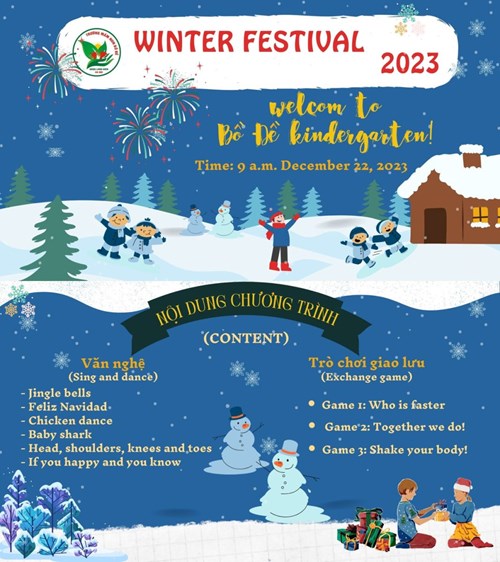 Chương trình: Winter festival 2023