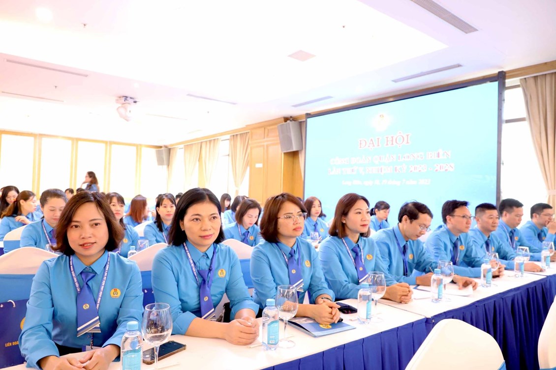 TRỰC TUYẾN: Quyết tâm thực hiện thắng lợi công tác Công đoàn quận Long Biên, nhiệm kỳ 2023-2028