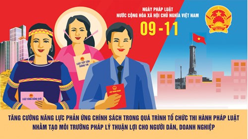 Hưởng ứng ngày pháp luật Việt Nam năm 2023