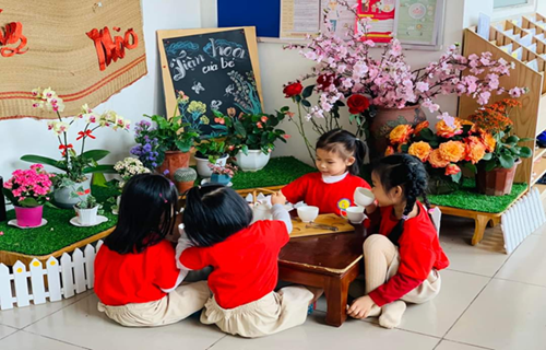Trường mầm non Đô thị Việt Hưng triển khai thực hiện chuyên đề “Xây dựng môi trường giáo dục lấy trẻ làm trung tâm” giai đoạn 2021 – 2025