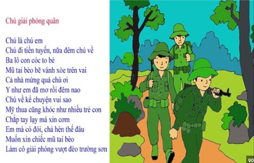 Bài thơ chú giải phóng quân