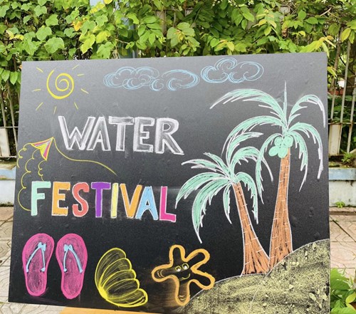 Water festival của trường mn gia quất: mát rượi, sảng khoái, tưng bừng và náo nhiệt