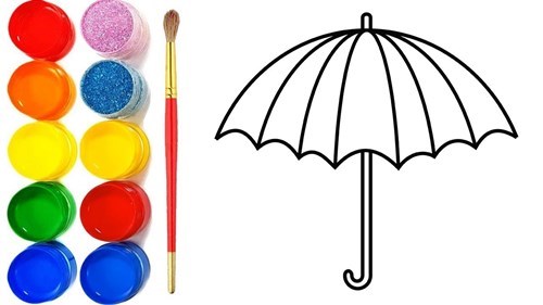 Dạy trẻ: Vẽ cái ô