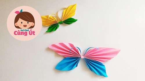 Cách làm con bướm bằng giấy