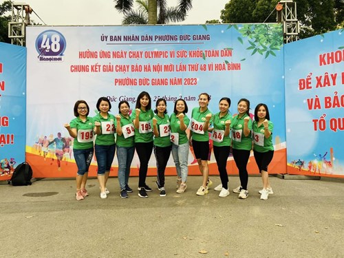 Hưởng ứng ngày chạy Olympic vì sức khỏe toàn dân, chung kết giải chạy báo Hà Nội mới vì hòa bình năm 2023