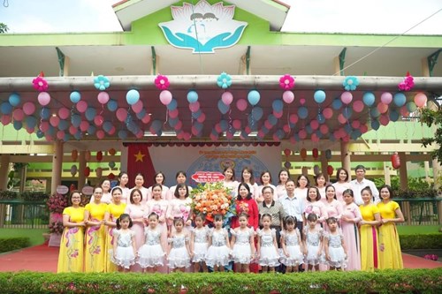 Trường mầm non Hoa Sen tưng bừng tổ chức Lễ khai giảng năm học 2023-2024