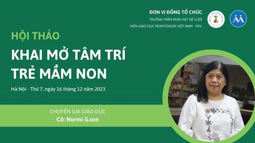 Trường mầm non Hoa Sữa tham gia tập huấn chuyên đề   Khai mở tâm trí trẻ mầm non  do PGD &DDT quận Long Biên tổ chức