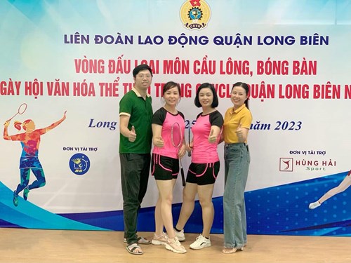  Ngày hội Văn hoá - Thể thao trong Công nhân viên chức lao động Quận Long Biên 2023