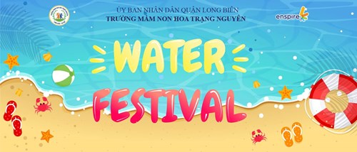 Water festival - Lễ hội nước Trường mầm non Hoa Trạng Nguyên - Trung tâm tiếng anh Enspire