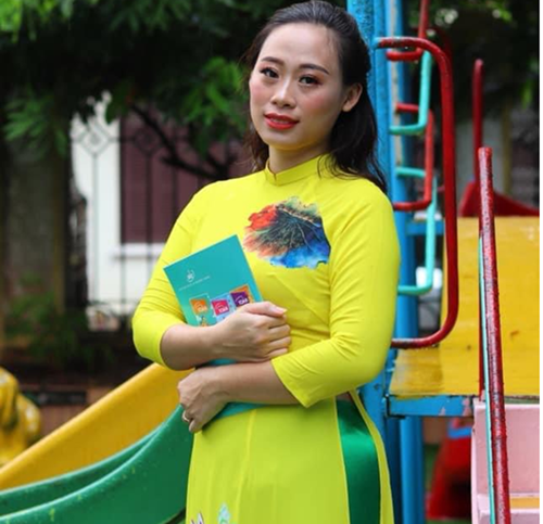 Bông hoa đẹp của trường MN Long Biên- Cô giáo Thu Trang