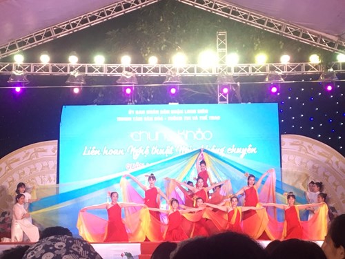 Trường mầm non Long Biên đạt giải Ba trong Liên hoan  nghệ thuật múa không chuyên quận Long Biên năm 2023
