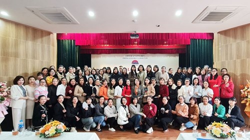 Trường mầm non Long Biên tham dự Lễ khai mạc Hội thi Giáo viên dạy giỏi cấp học Mầm non quận Long Biên năm học 2023-2024
