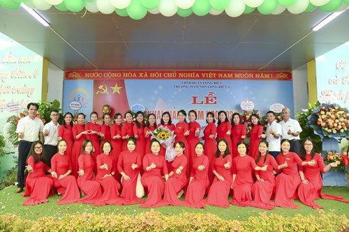 Trường mầm non Long Biên A tổ chức Lễ khai giảng năm học mới 2023 - 2024
