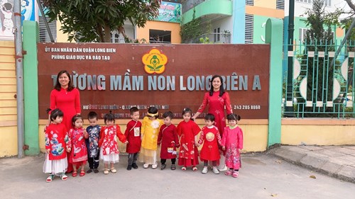 Lớp Mẫu giáo bé C3 hưởng ứng Tuần lễ áo dài Việt Nam năm 2023