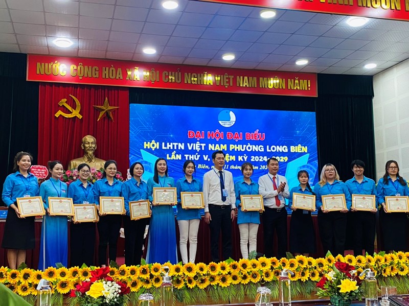 Chi đoàn Trường MN Long Biên A tham dự Đại hội Liên hiệp Thanh niên Việt Nam phường Long Biên nhiệm kì 2024-2029