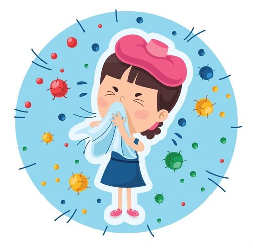 Cách chăm sóc trẻ bị bệnh cúm