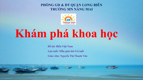 Khám phá: Biển Việt Nam