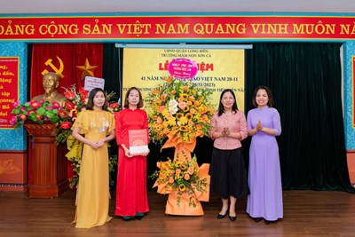 Chuỗi sự kiện chào mừng 41 năm ngày nhà giáo Việt Nam