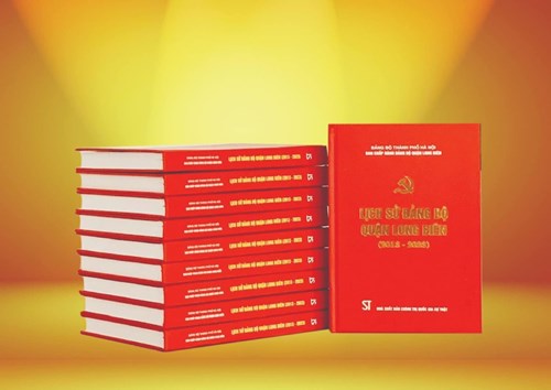 Sách lịch sử Đảng bộ quận Long Biên ( 2013 - 2023 )