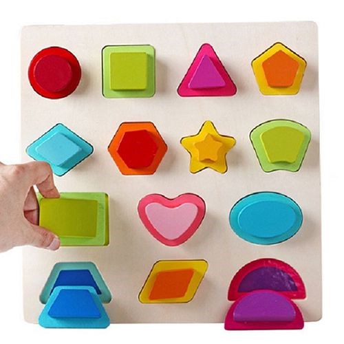 Trò chơi về màu sắc, hình khối và kích thước cho bé