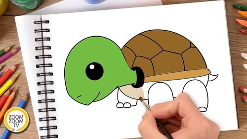 Vẽ con rùa