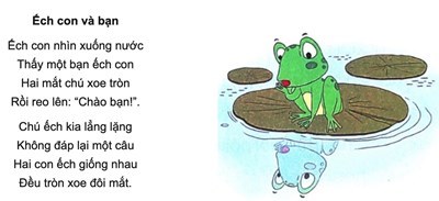 Bài thơ: Con ếch