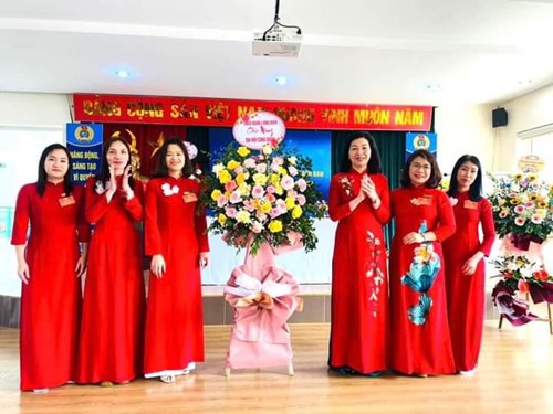 Trường mầm non Thạch Bàn tổ chức thành công Đại hội Công đoàn cấp cơ sở nhiệm kỳ 2023-2028