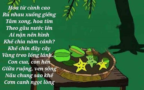 Bài thơ  Khế 