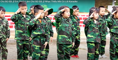 Bài hát :Em thích làm chú bộ đội - GV: Nguyễn Thị Kim Chi