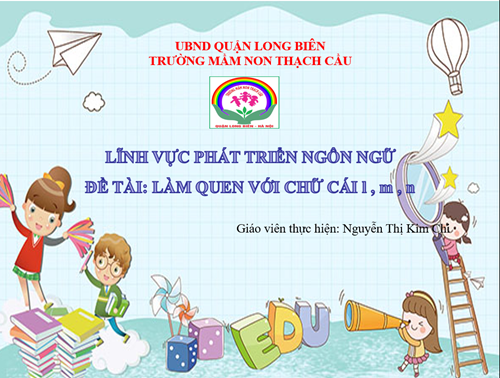 LĨNH VỰC PHÁT TRIỂN NGÔN NGỮ - ĐỀ TÀI Làm quen n - l- m- Lứa tuổi 5-6 tuổi - GV :Nguyễn Thị Kim Chi