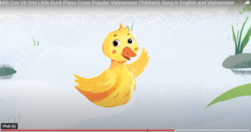 Một Con Vịt One Little Duck Piano Cover Popular Vietnamese Children s Song in English and Vietnamese - GV : Nguyễn Thị Kim Chi