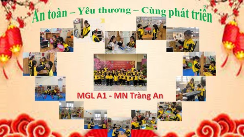 Hội thi xây dựng môi trường lớp học lấy trẻ làm trung tâm lớp MGL A1