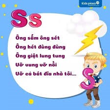 Bài thơ giúp bé làm quen chữ cái S