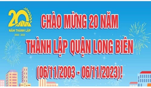 Lễ Mít tinh kỷ niệm 20 năm thành lập Quận Long Biên