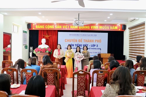 Chuyên đề cấp Thành phố môn Tiếng Việt Lớp 3 - Chương trình GDPT 2018 tại Trường Tiểu học Ái Mộ B