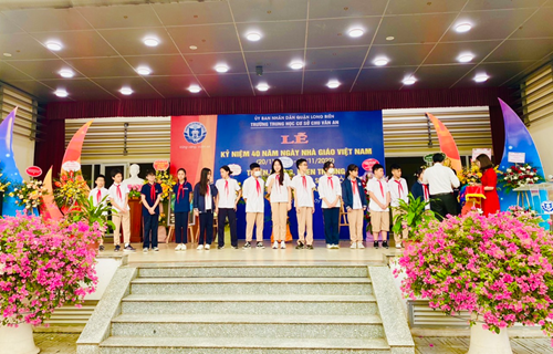 Học sinh THCS Chu Văn An - tự tin tranh tài tại Hội Khoẻ Phù Đổng cấp trường năm học 2022 - 2023