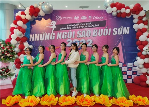 Đội văn nghệ trường THCS Chu Văn An đạt giải Ba vòng Chung kết toàn quốc “Cùng Đức Việt và O’Food thắp sáng những ngôi sao buổi sớm” lần thứ VIII năm 2022